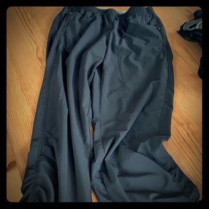 Athlete girl sweat pants Black